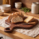 Walnut Charcuterie Board Set of 2, Wood Serving Boards